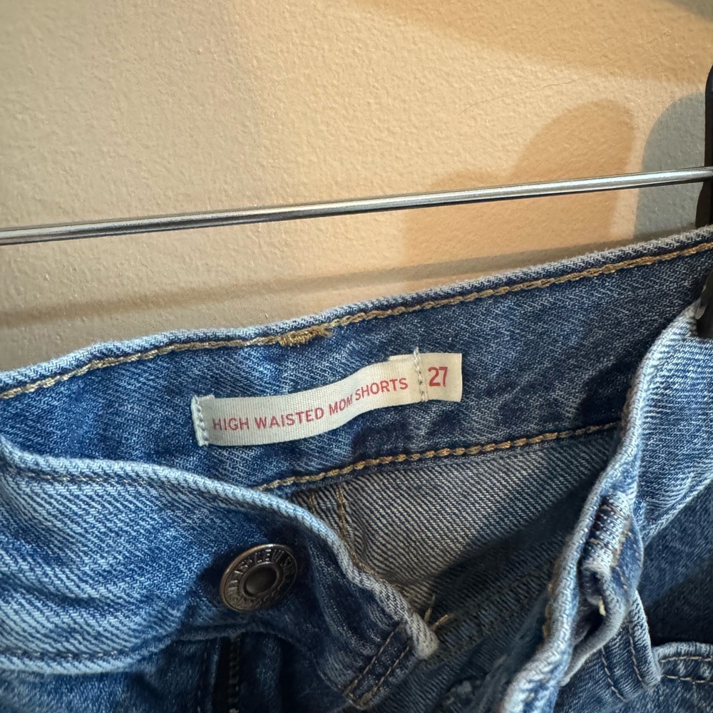 High Waisted Blue Mom Jeans